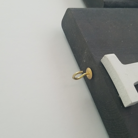 Love sign handmade 20 inches long jute hanger - Picture 2 of 5